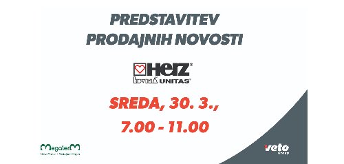 V trgovini Megaterm Nova Gorica predstavitev prodajnih novosti HERZ
