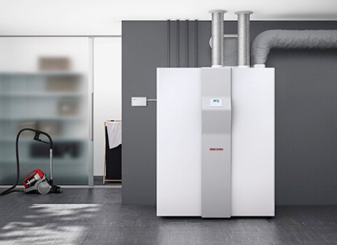 Kompaktne toplotne črpalke zrak voda s prezračevalnim sistemom