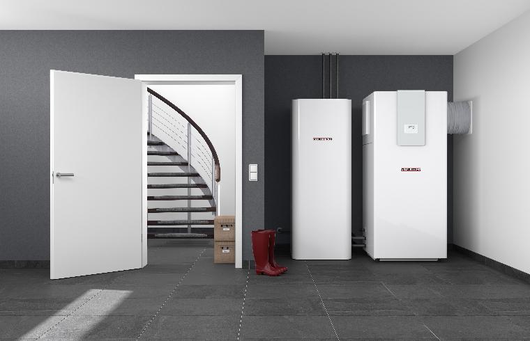 Toplotna črpalka zrak/voda v kleti