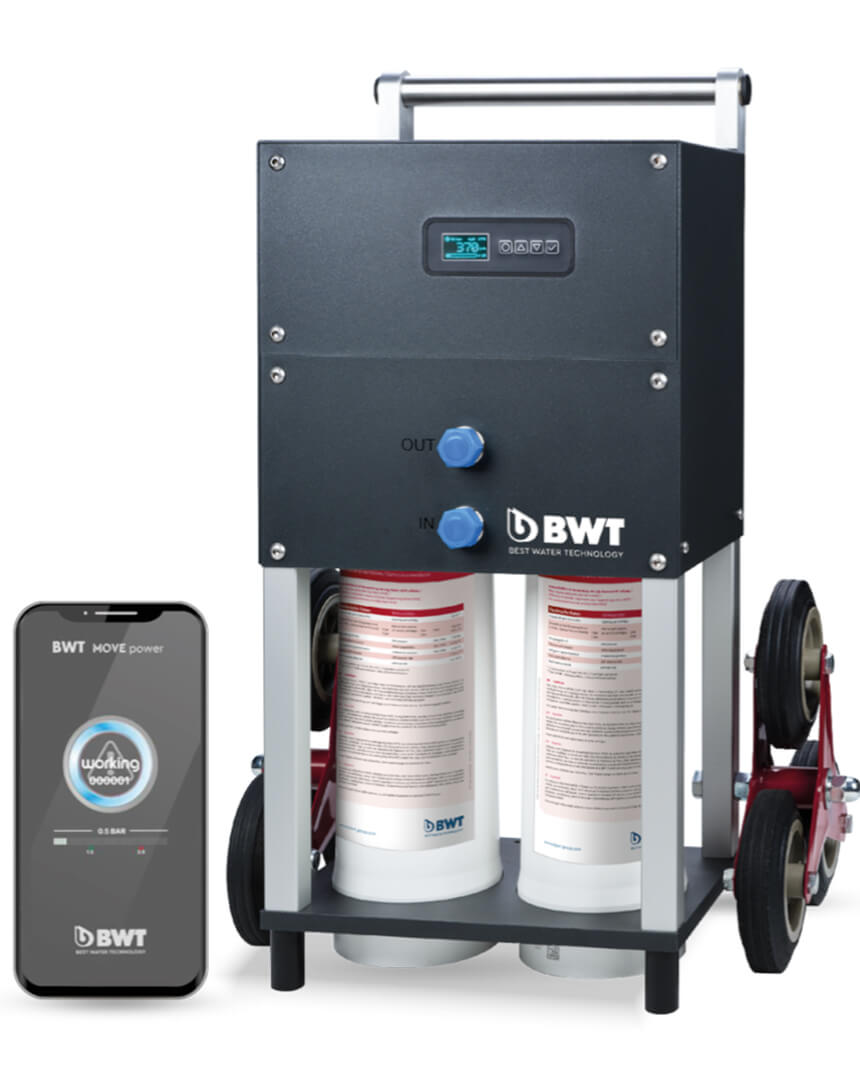 BWT naprava za polnjenje sistemske vode Aqa therm MOVE Power
