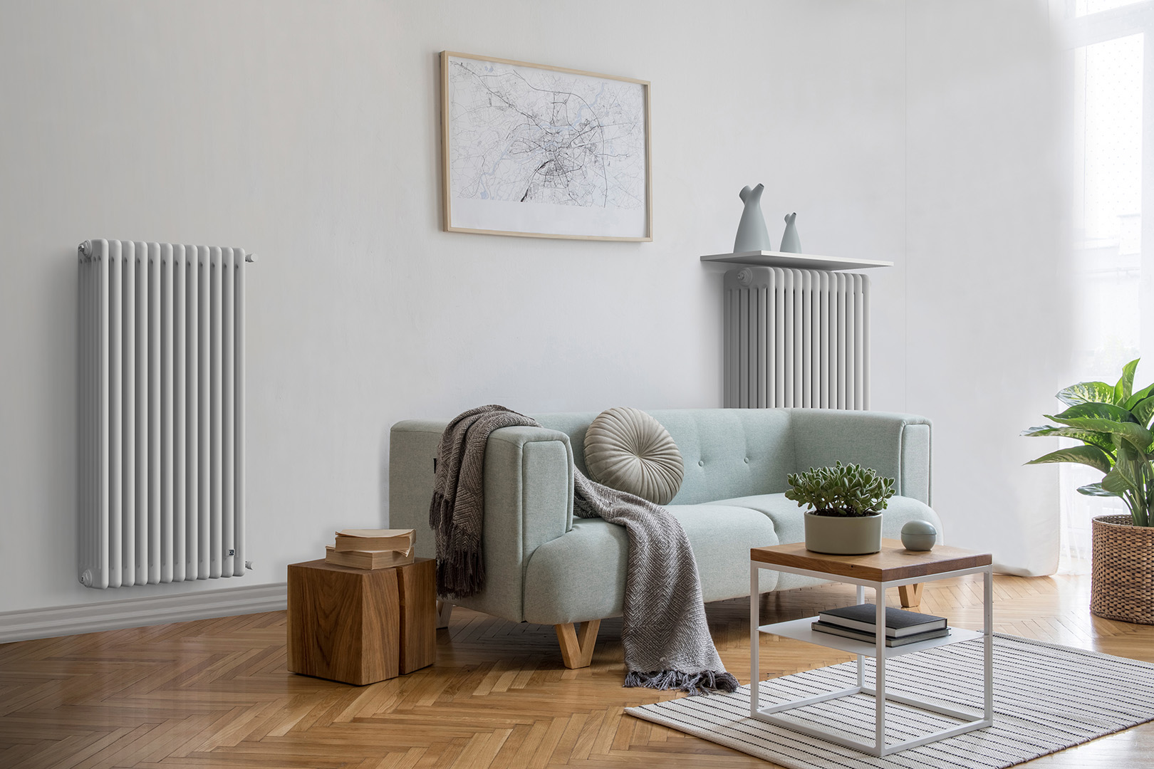 DL RADIATORS členasti radiatorji Multicolonna 6-stolpčni