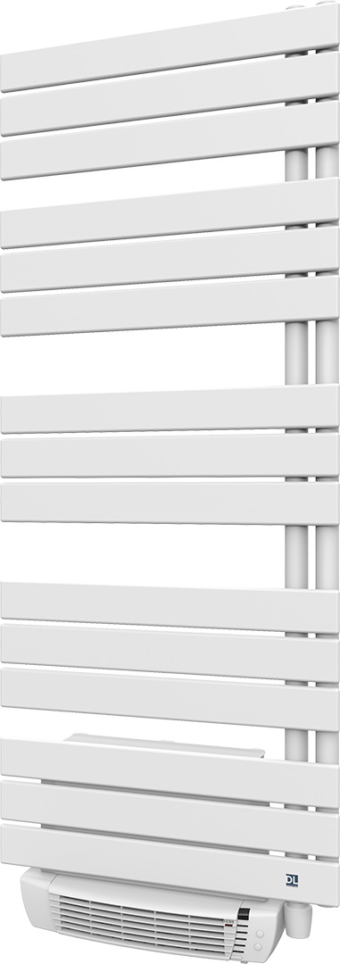 DL RADIATORS kombinirani električni radiator z vgrajenim ventilatorjem Agata E-Flow