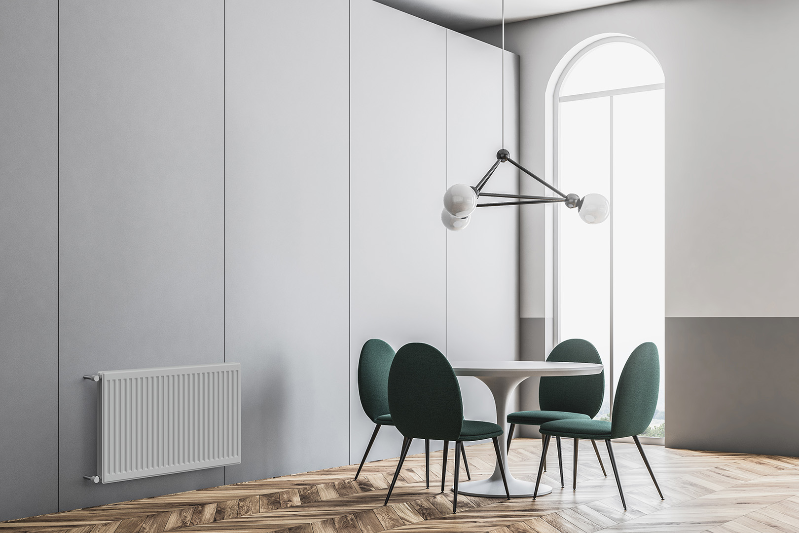 DL RADIATORS panelni Higienik radiatorji s klasičnim priključkom s strani
