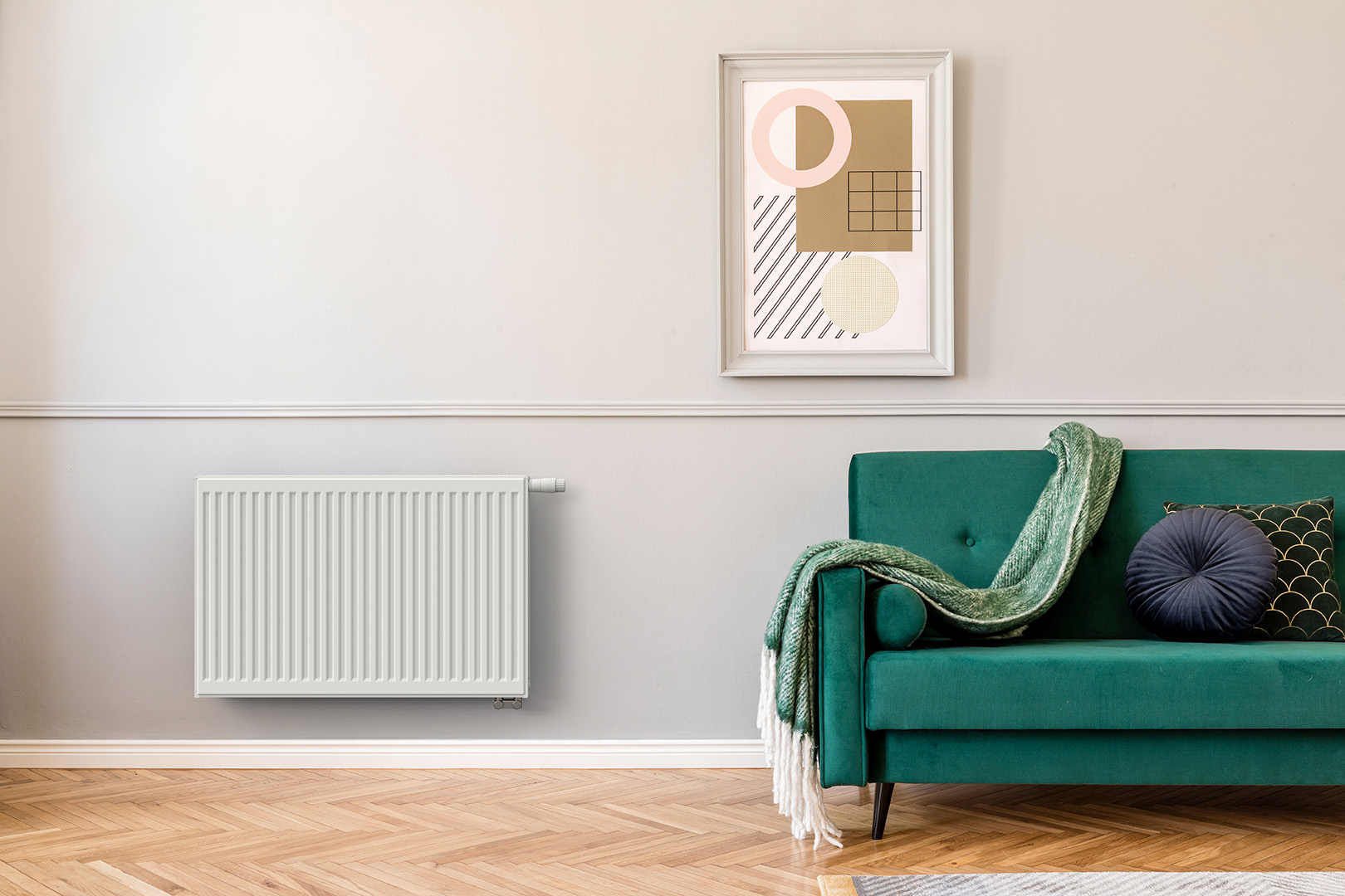 DL RADIATORS panelni radiatorji s priključkom na spodnji desni ali levi strani radiatorja
