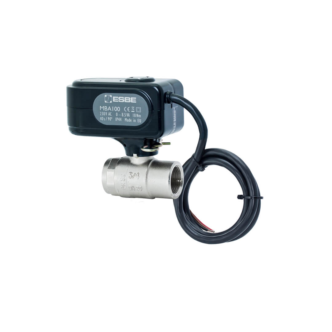 ESBE krogelni ventili z motornim pogonom