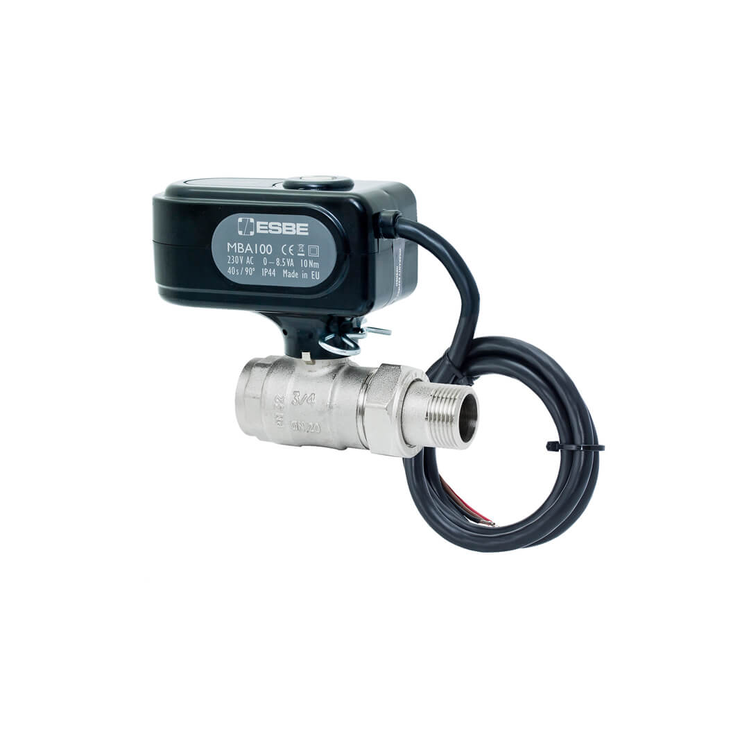 ESBE krogelni ventili z motornim pogonom