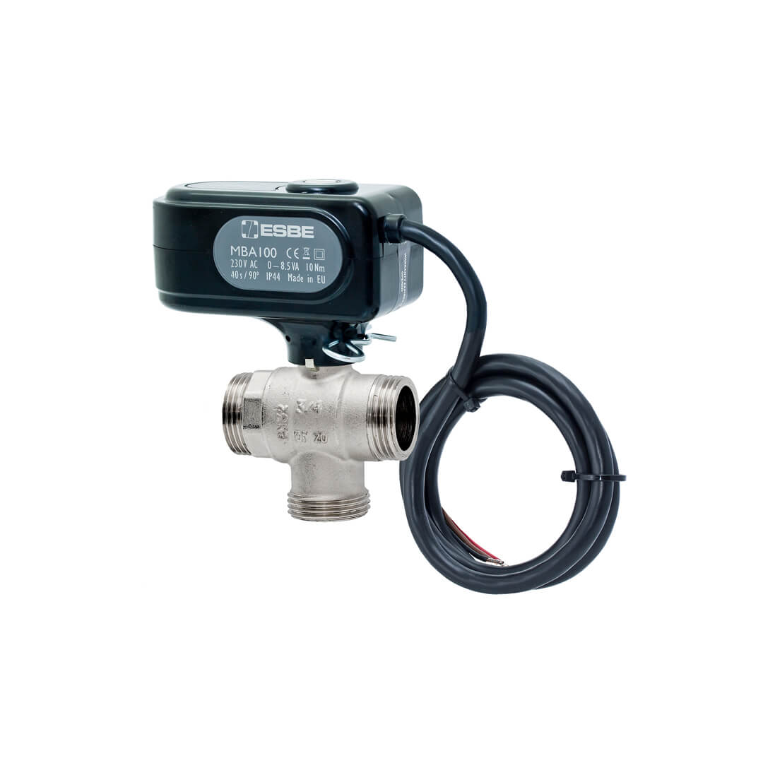 ESBE krogelni ventili z motornim pogonom