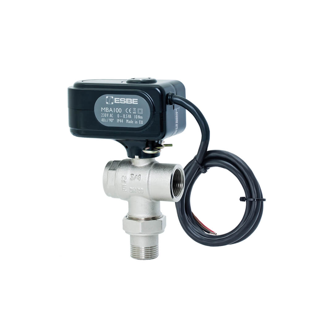 ESBE krogelni ventili z motornim pogonom