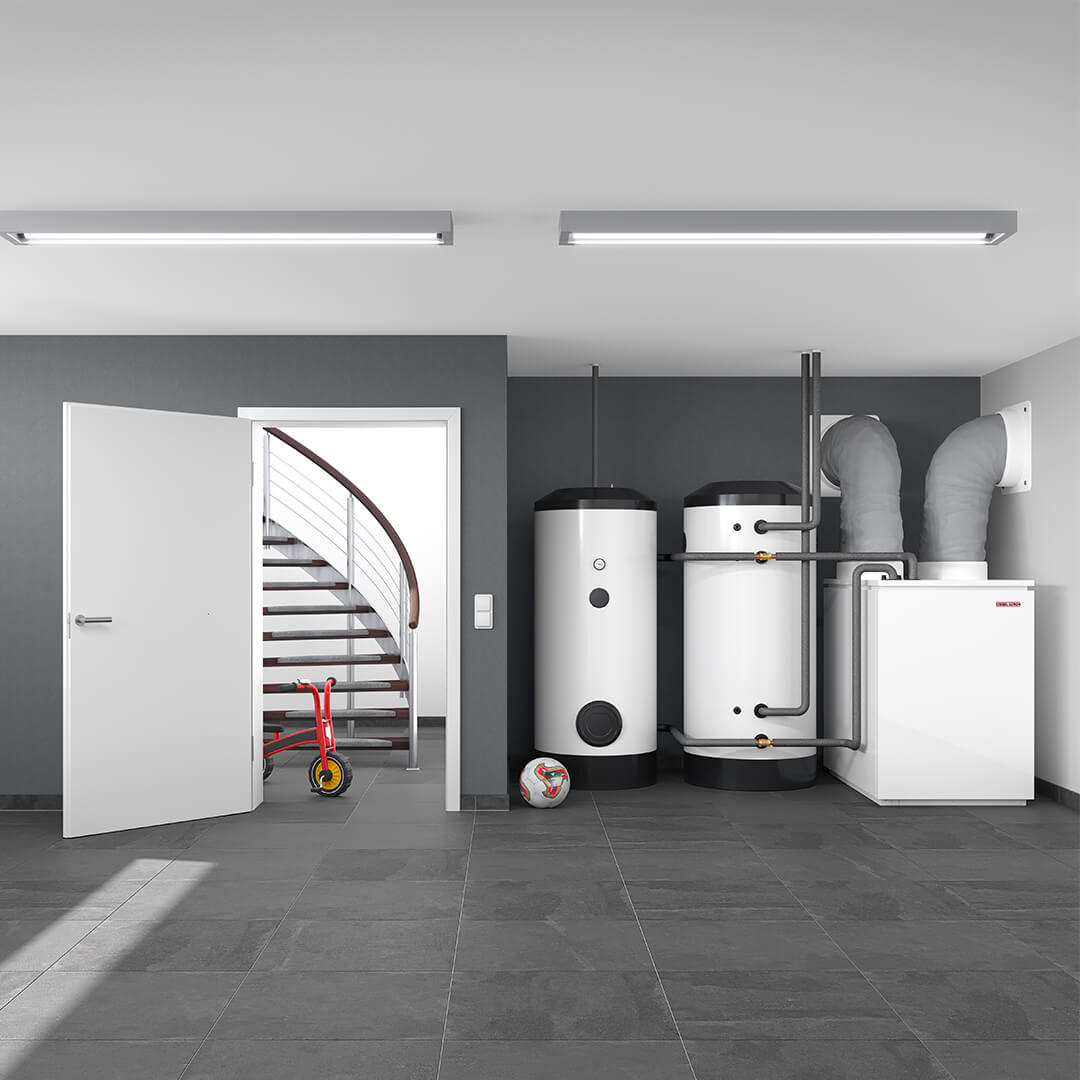 STIEBEL ELTRON toplotna črpalka zrak-voda brez zunanje enote WPL 19/24 I(K)