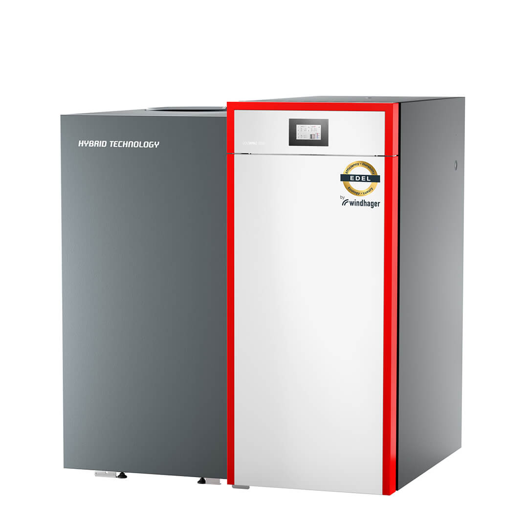 WINDHAGER kombiniran kotel na drva in pelete DuoWIN2