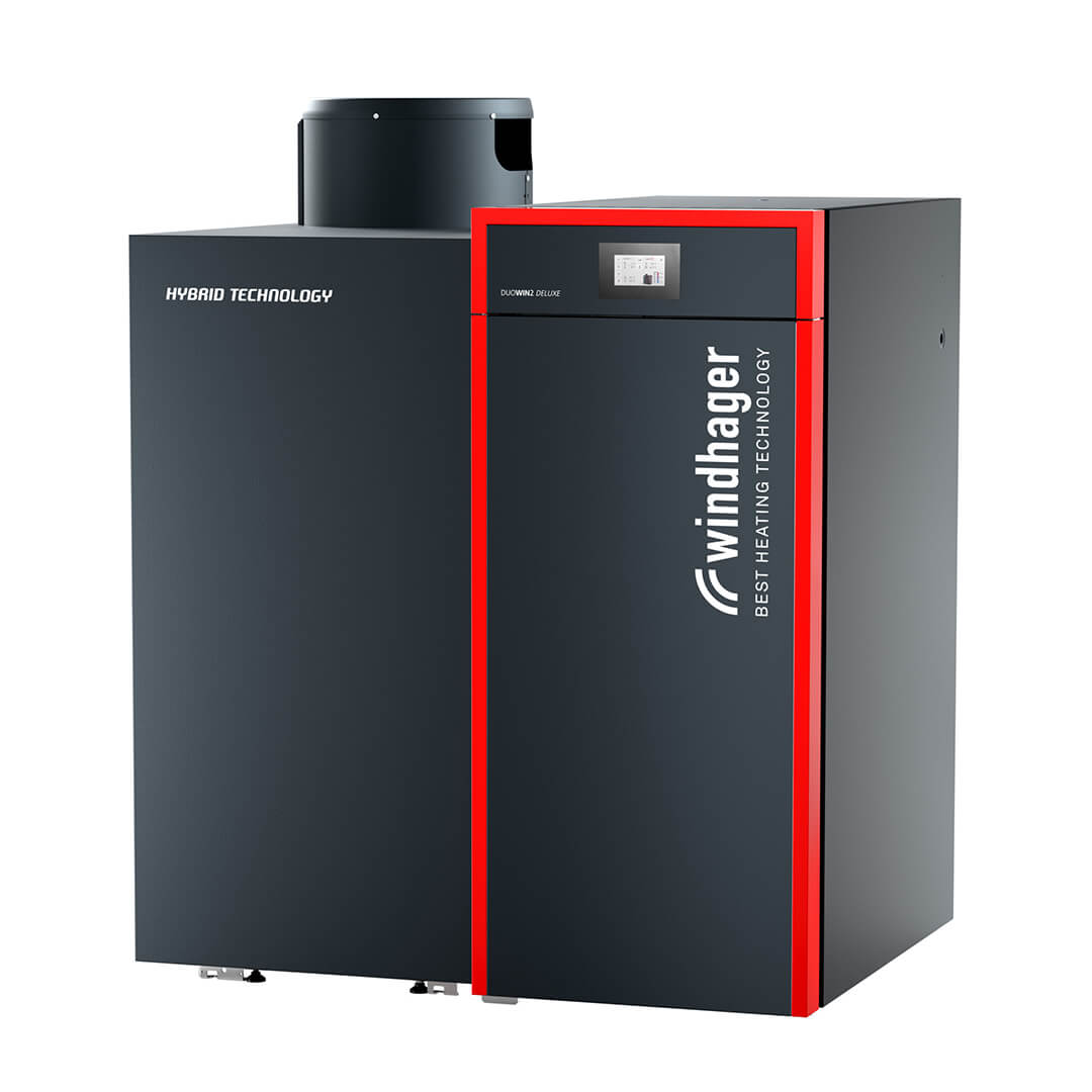 WINDHAGER kombiniran kotel na drva in pelete DuoWIN2