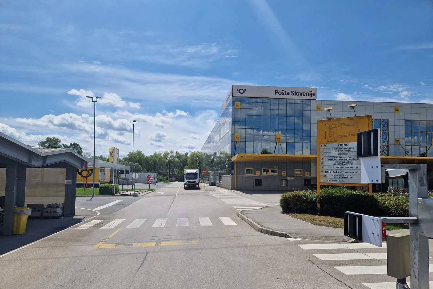 Pošta Slovenije d.o.o., PE Poštno logistični center Ljubljana